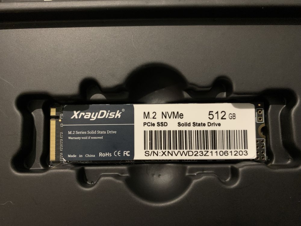 Накопичувач M2 SSD PCIe NVME 512 Gb