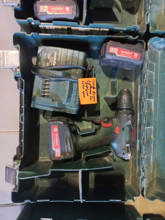 шуроповерт makita  metabo оригінал б/у