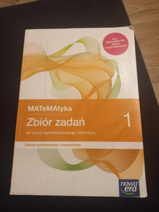 Matematyka 1 zbiór zadań, nowa era