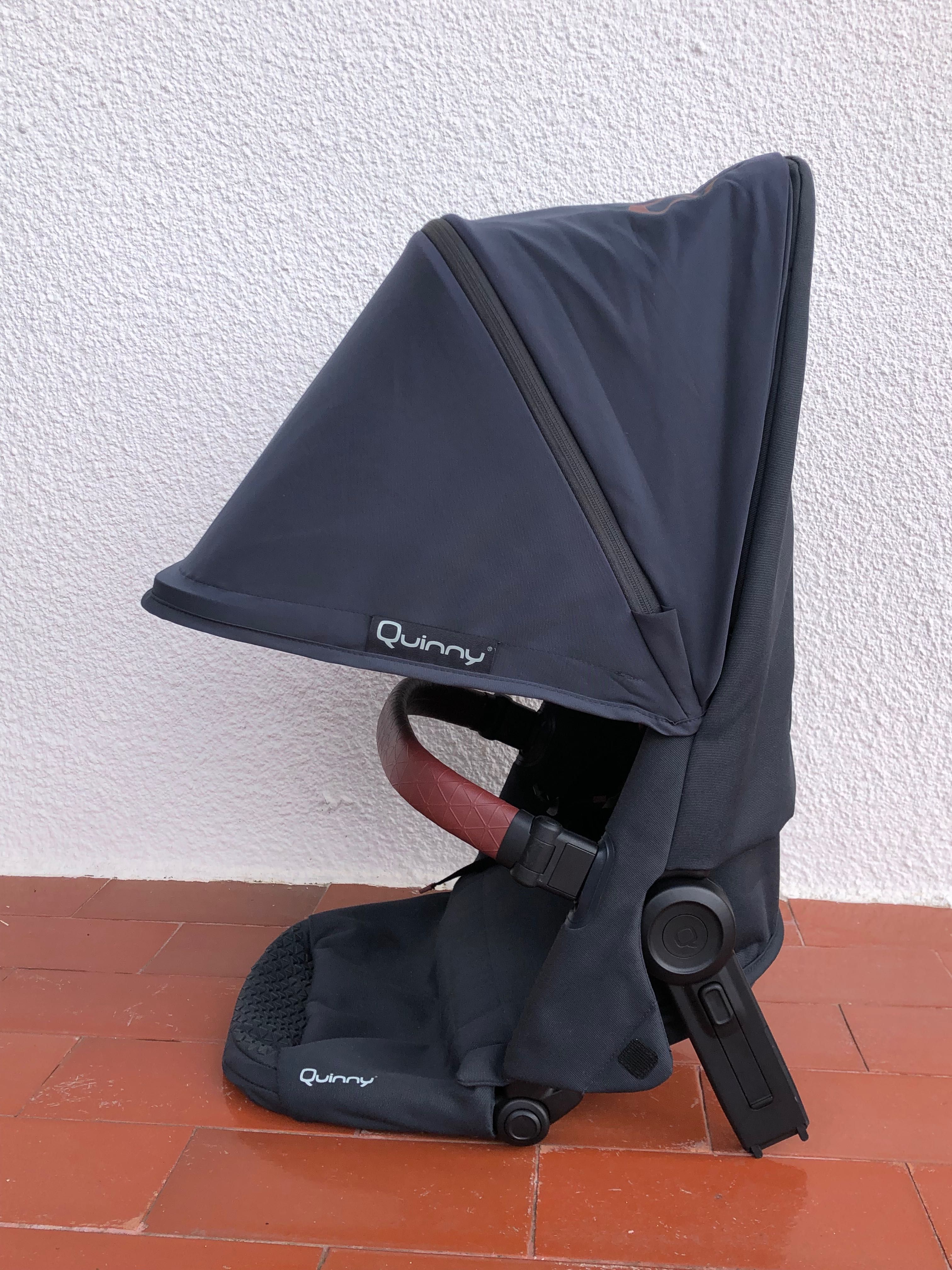 Carrinho quinny com adaptadores cybex