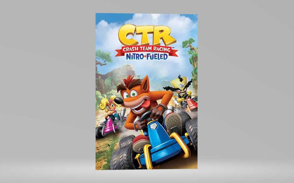 Crash Team Racing Plakat gamingowy 61x91,5 cm