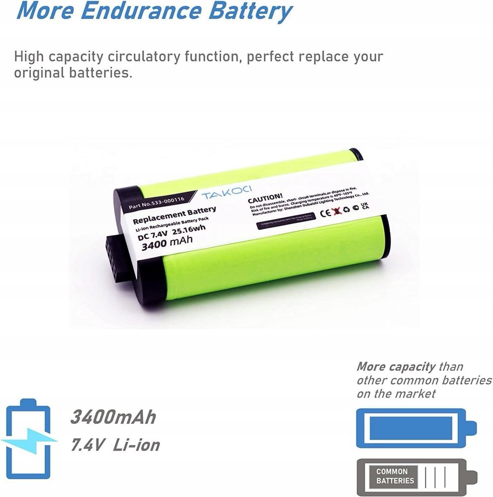 Akumulator 7.4V 3400mAh do Logitech S-00147, MegaBoom