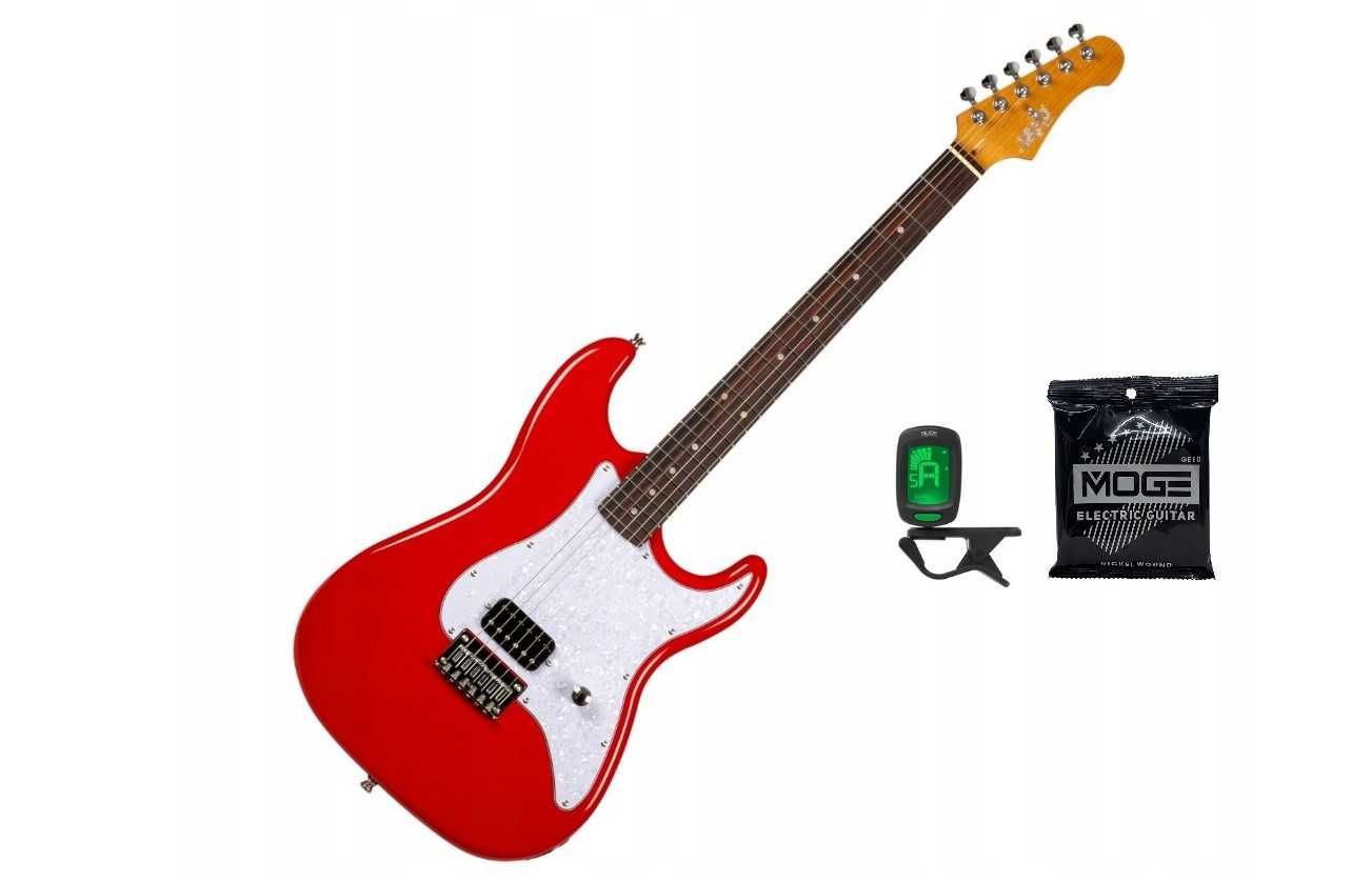 JET JS-400 HT RD gitara elektryczna + tuner i struny gratis