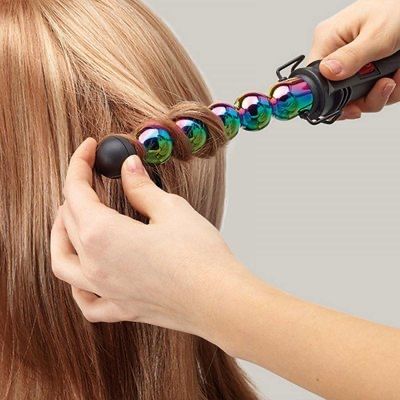 Плойка для волосся Gamma Piu T & C Bubble + подарунок новий Стайлер