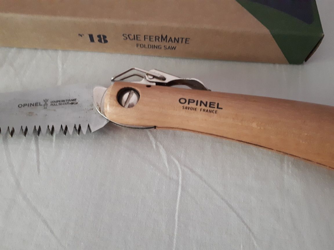 Serra Opinel Saw 18 (pouco usada e em bom estado)