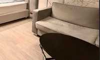 Sofa w kolorze szarym - materiał Magic Velvet 2240, szer. 186 cm