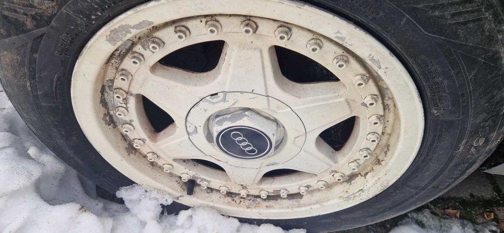 alufelgi speedline sl 423 audi 80 b4,100,coupe cabrio b3 kpl dekielki