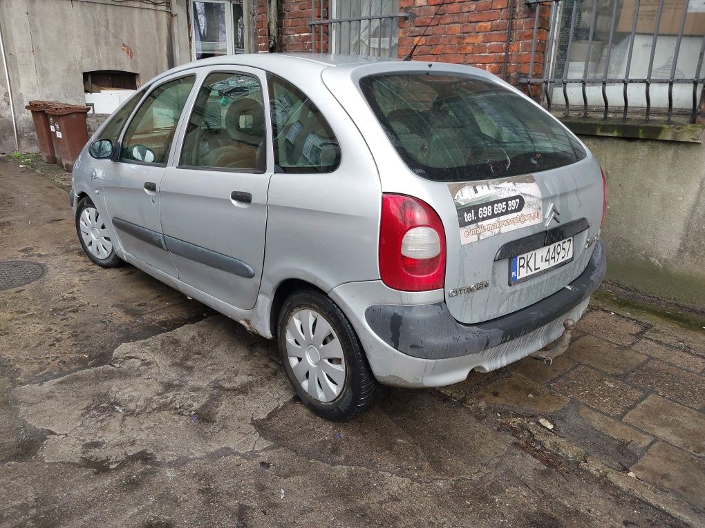 Citroen Xsara Picasso 2.0hdi długie pt i oc  hak diesel mało pali