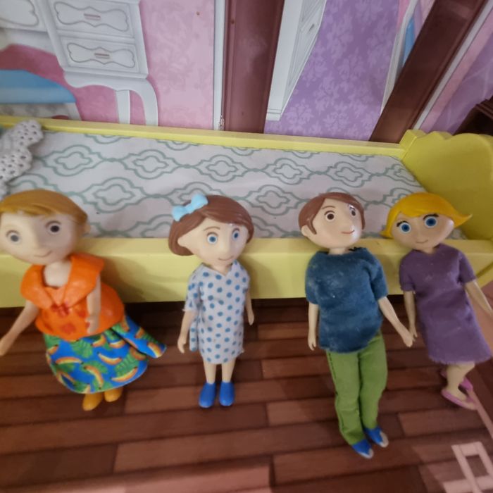 DUŻY Domek Piętrowy dla lalek KidKraft dla dzieci dziewczynki z drewna