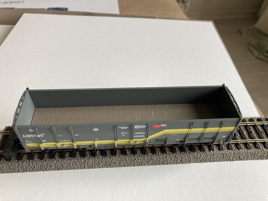 Вагоны грузовые 3 шт. СЖД. PIKO Железная дорога НО. Новый.