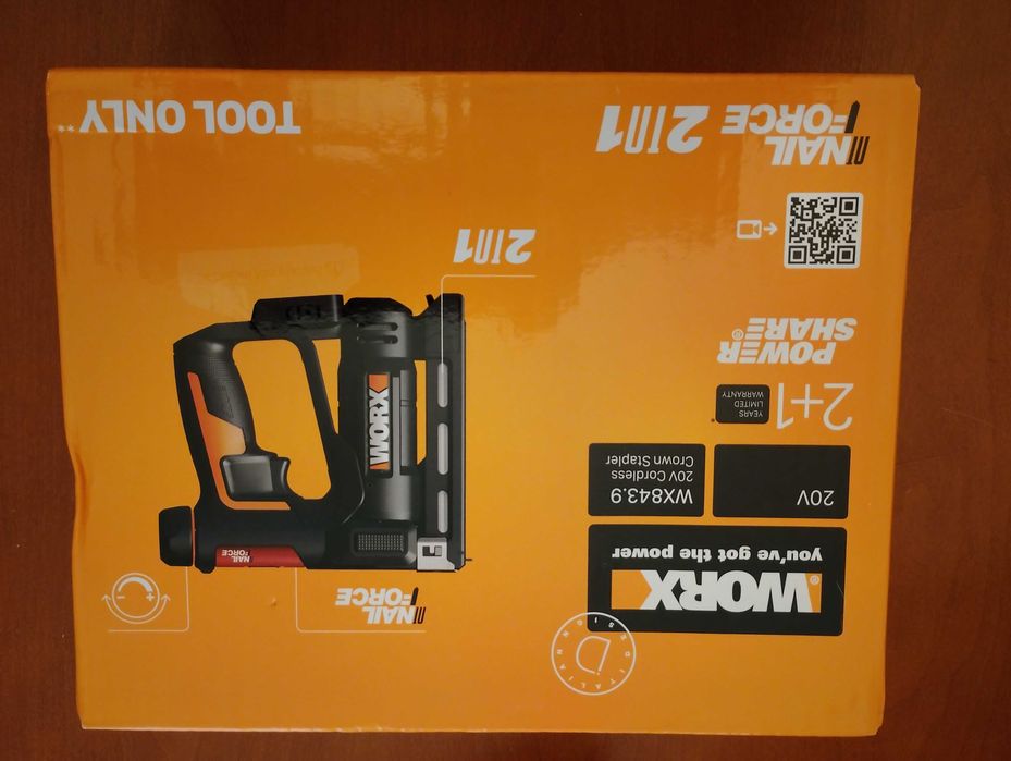 Zszywacz WORXWX 843.9 20V
