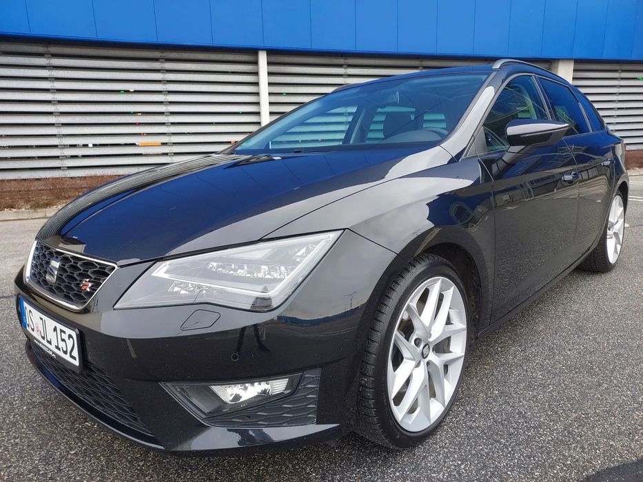 Seat Leon FR 2.0 TDI 184KM DSG 2014 * LED NAVI SKÓRA * Serwisowany * Opłacony !