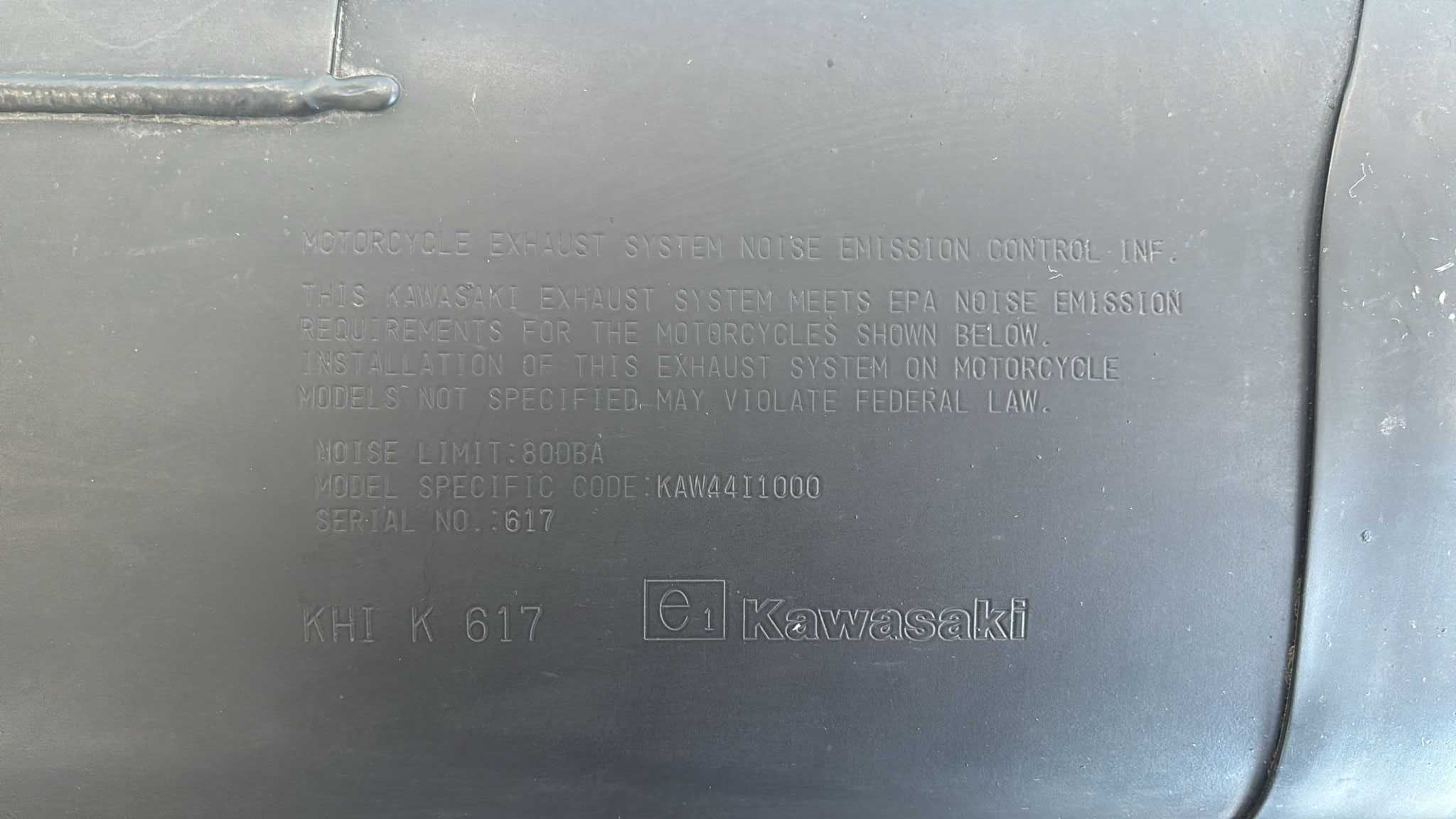 Wydech Tłumik Kawasaki Versys 1000. 2012-14 [1723]