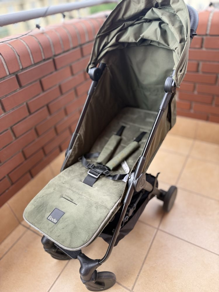 Wózek spacerowy Elodie Details Mondo Rebel Green z akcesoriami