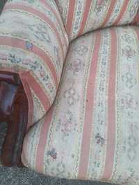 Stara sofa z fotelami antyk
