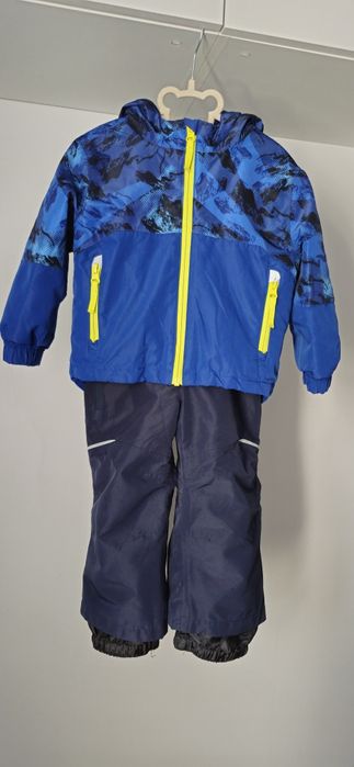 Komplet zimowy kurtka plus spodnie narciarskie r86/92