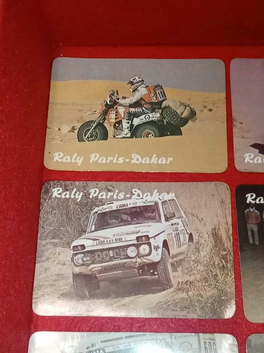 Calendários de Bolso Paris Dakar 1986