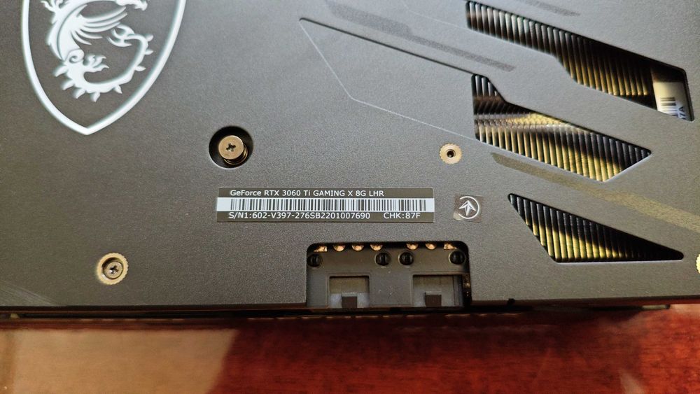 Видеокарта MSI 3060Ti