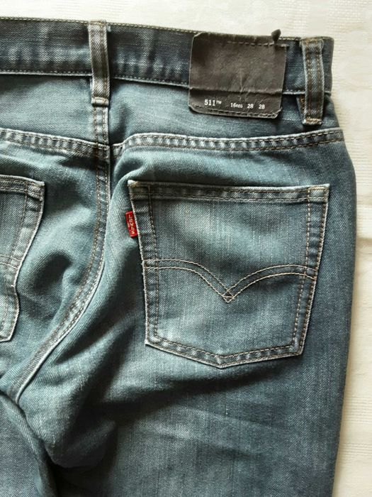 S Levis 511 slim spodnie jeans