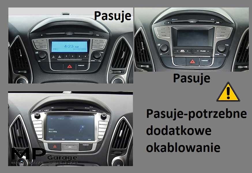 Hyundai Tucson 2 / ix35 Radio Android_13 CarPlay Qled 4G