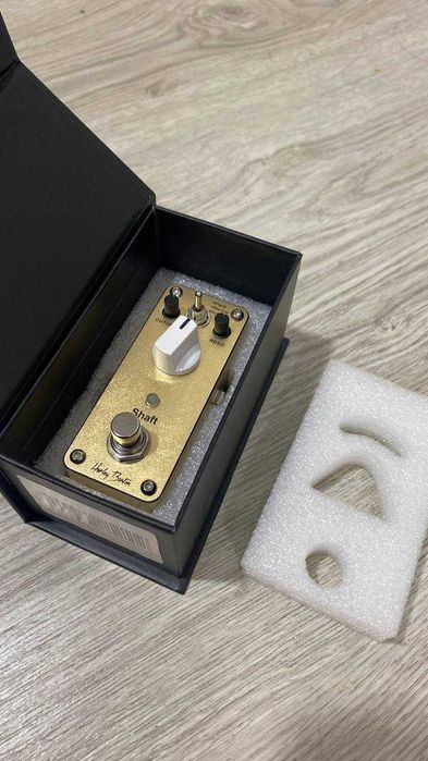Harley Benton MiniStomp Shaft Pedal Efeito para guitarra
