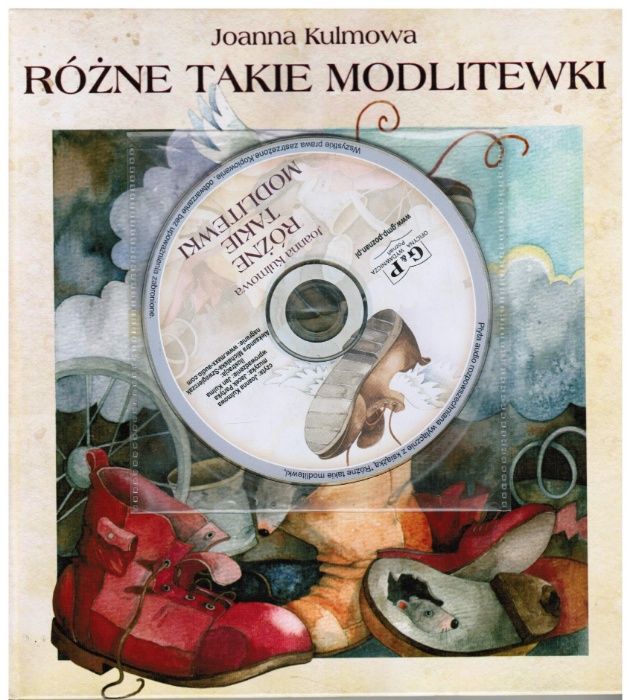 Różne takie modlitewniki, książka z wierszami+cd, Joanna Kulmowa