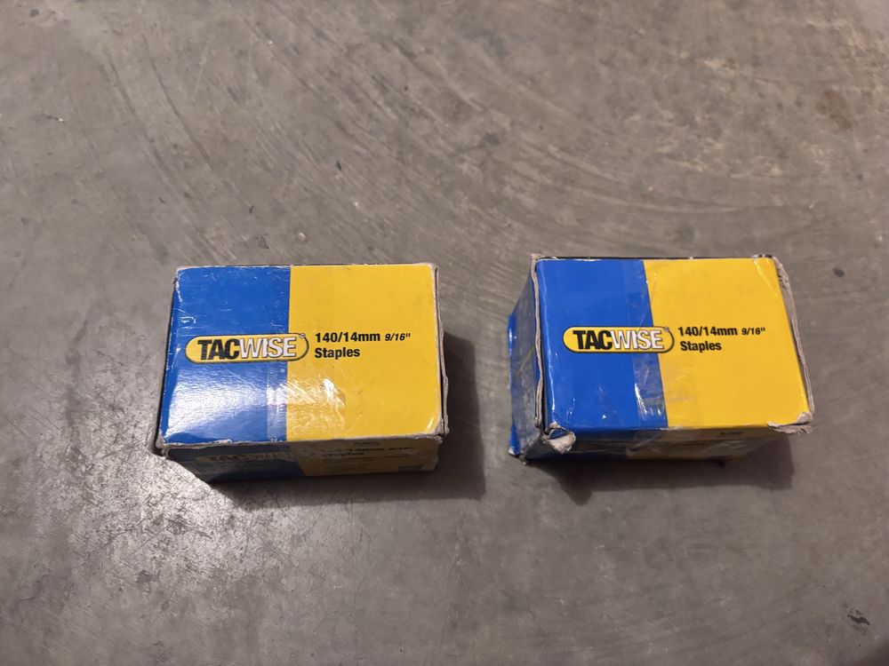 Zszywki Tacwise 140/14mm (9/16”) 2 x–5000 szt. (10 000) Ocynkowane