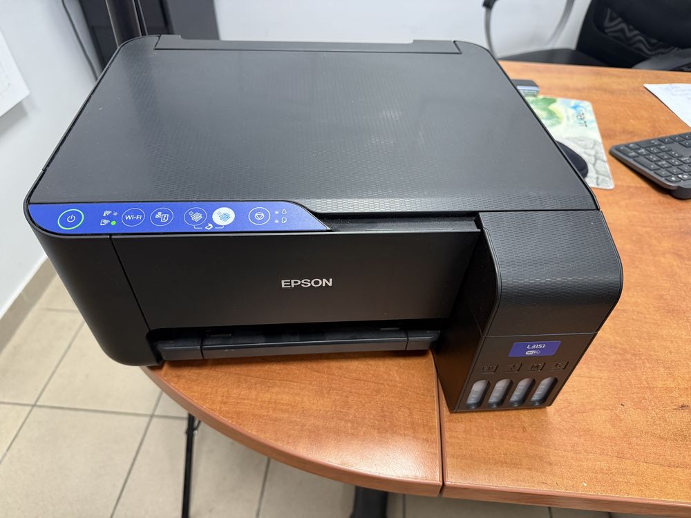 Drukarka EPSON L3151 zatkana maly przebieg