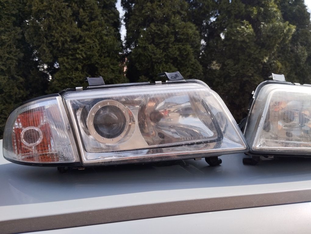 Lampy soczewkowe audi a4 B5 rzedlift