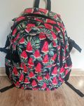 Plecak szkolny 4- komorowy BP1 WATERMELON ST. Majewski