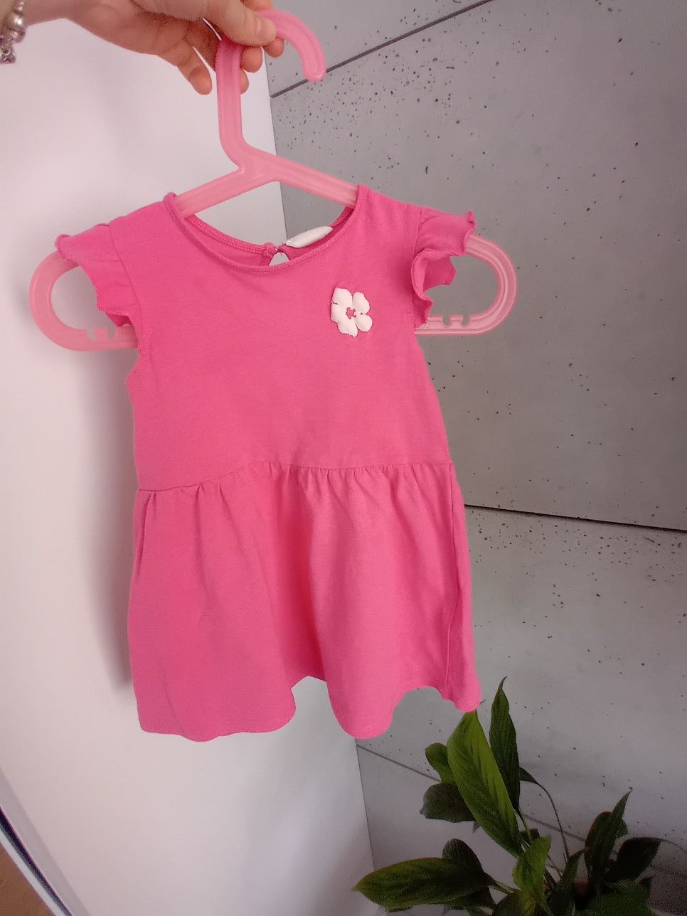 Sukienka r.74 H&M letnia zwiewna niemowlęca