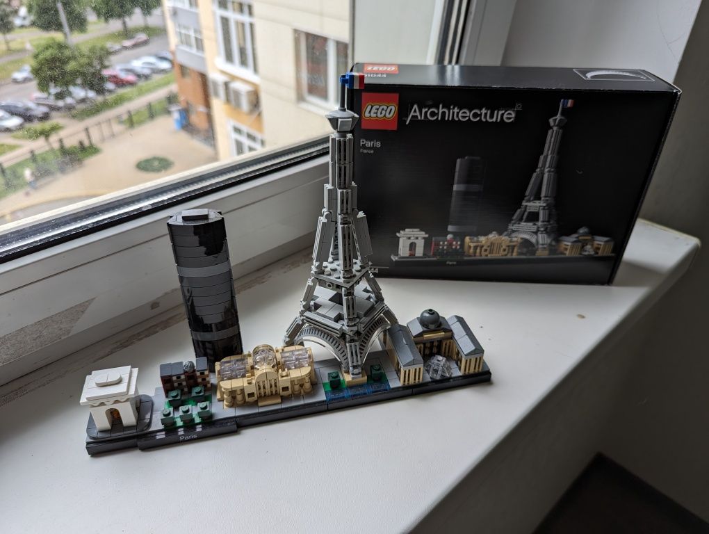 Конструктор Lego Architecture Париж, Лондон, Нью-йорк