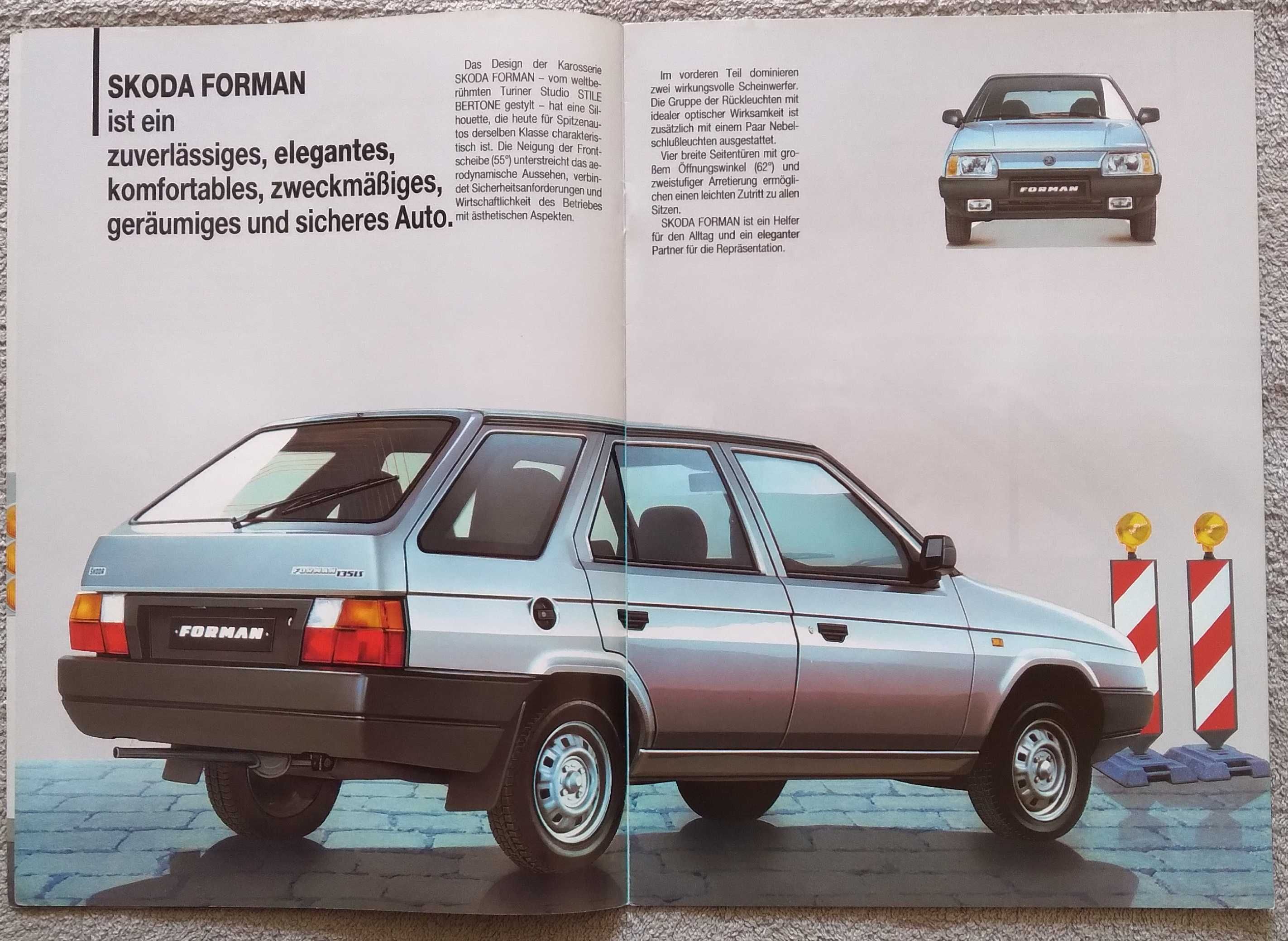 Prospekt Skoda Forman