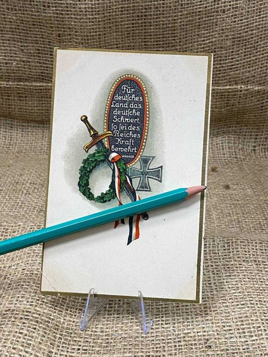 B300 pocztówka original EK 1914 poczta polowa ww1 LUX