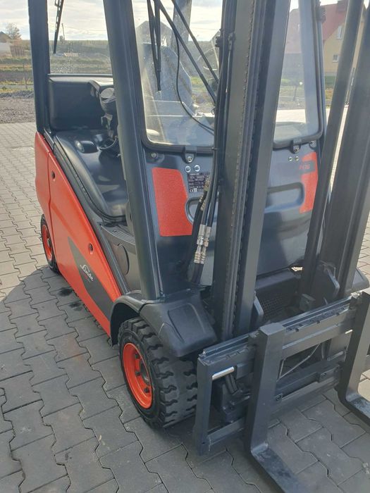 Wózek widłowy Linde H16T 2013r Półkabina LPG Przesuw H18 H20 H14