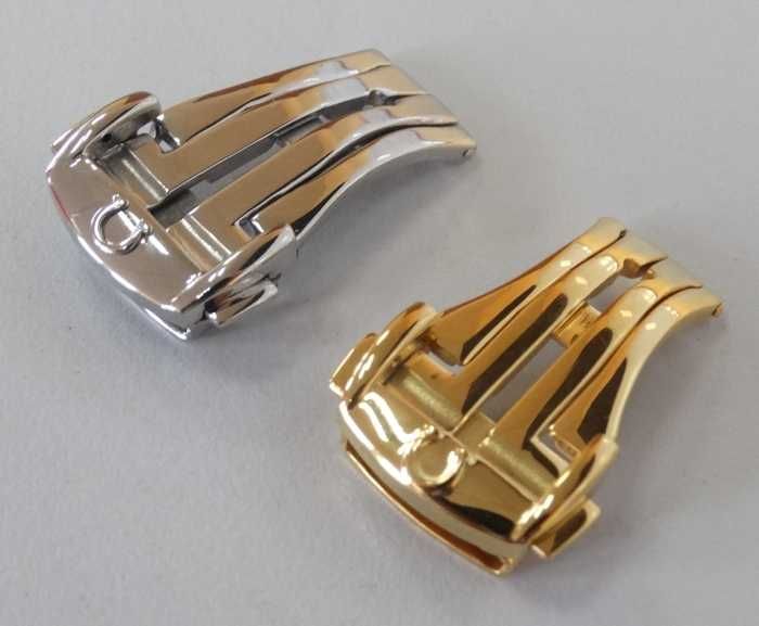 Klamra zapięcie motylkowe do paska zegarka Omega 18mm 20mm stal 316L