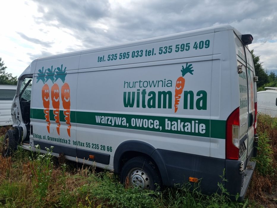 Drzwi dach błotnik bok ściana Ducato Boxer Jumper L4h2
