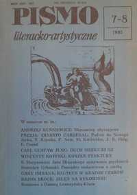 Pismo literacko -artystyczne 7-8 / 1985