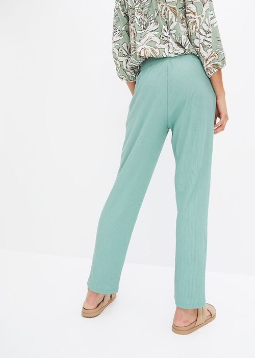 B.P.C zielone spodnie proste ^40/42