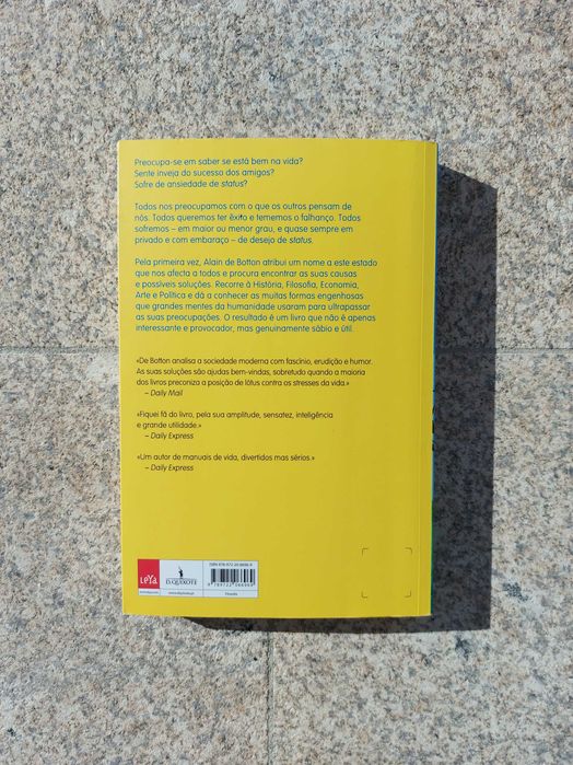 Status Ansiedade, Alain de Botton