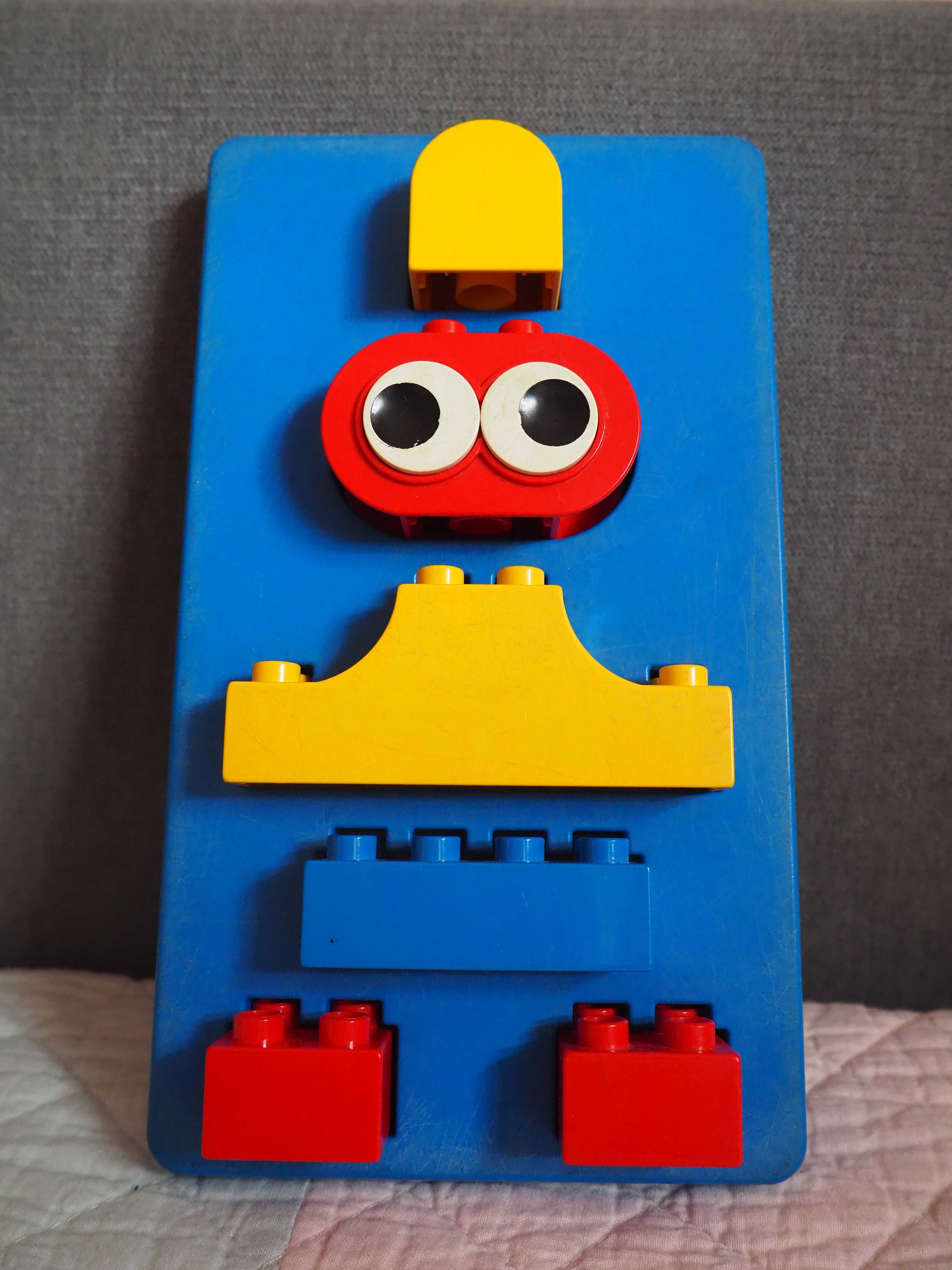 Lego Duplo Vintage układanka żółty czubek