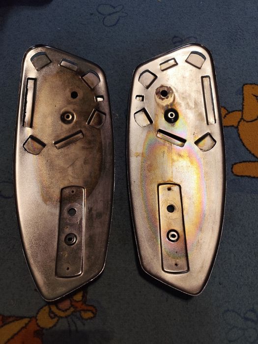 Nakładki osłony chromy zbiornika paliwa MZ TS 125/150