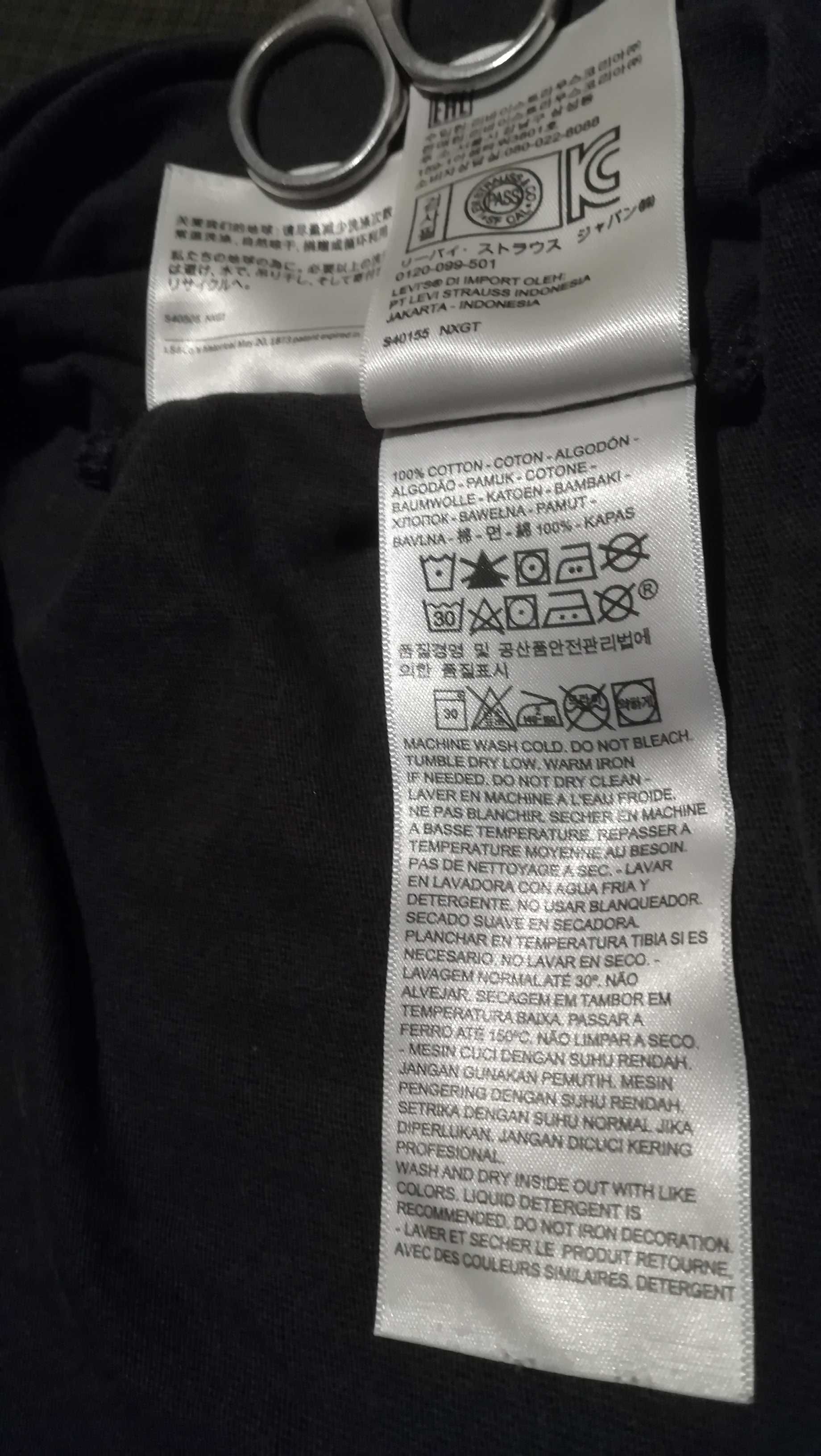 koszulka levi's czarna ladny stan duzo zdjec