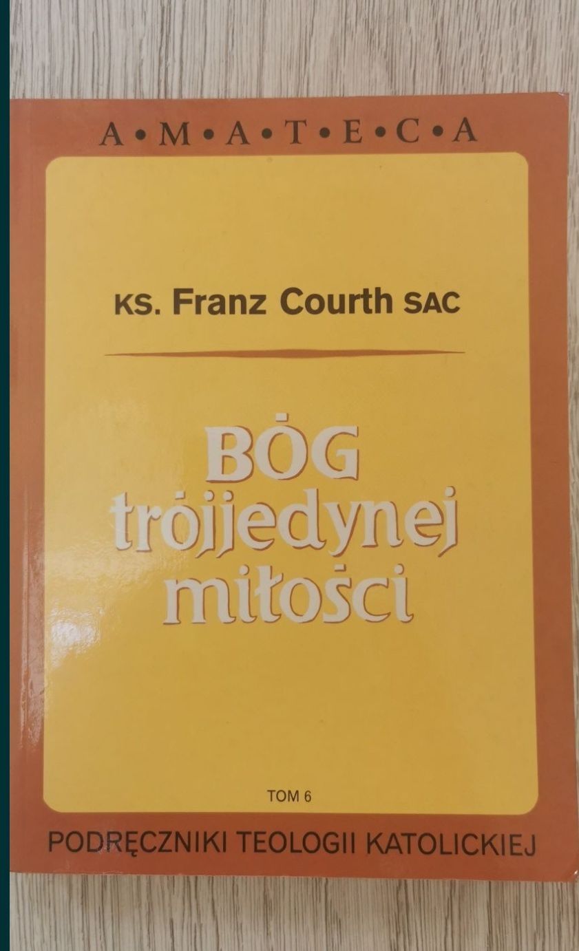 Bóg trójjedynej miłości Franz Courth