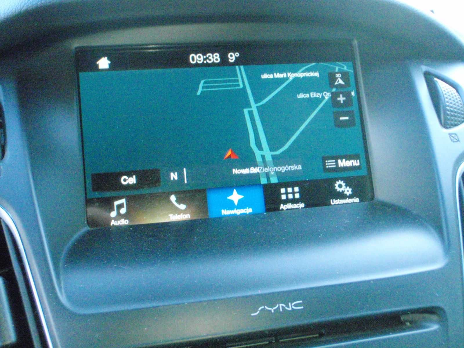 Ford Focus MK3 lift SYNC3 nawigacja komplet