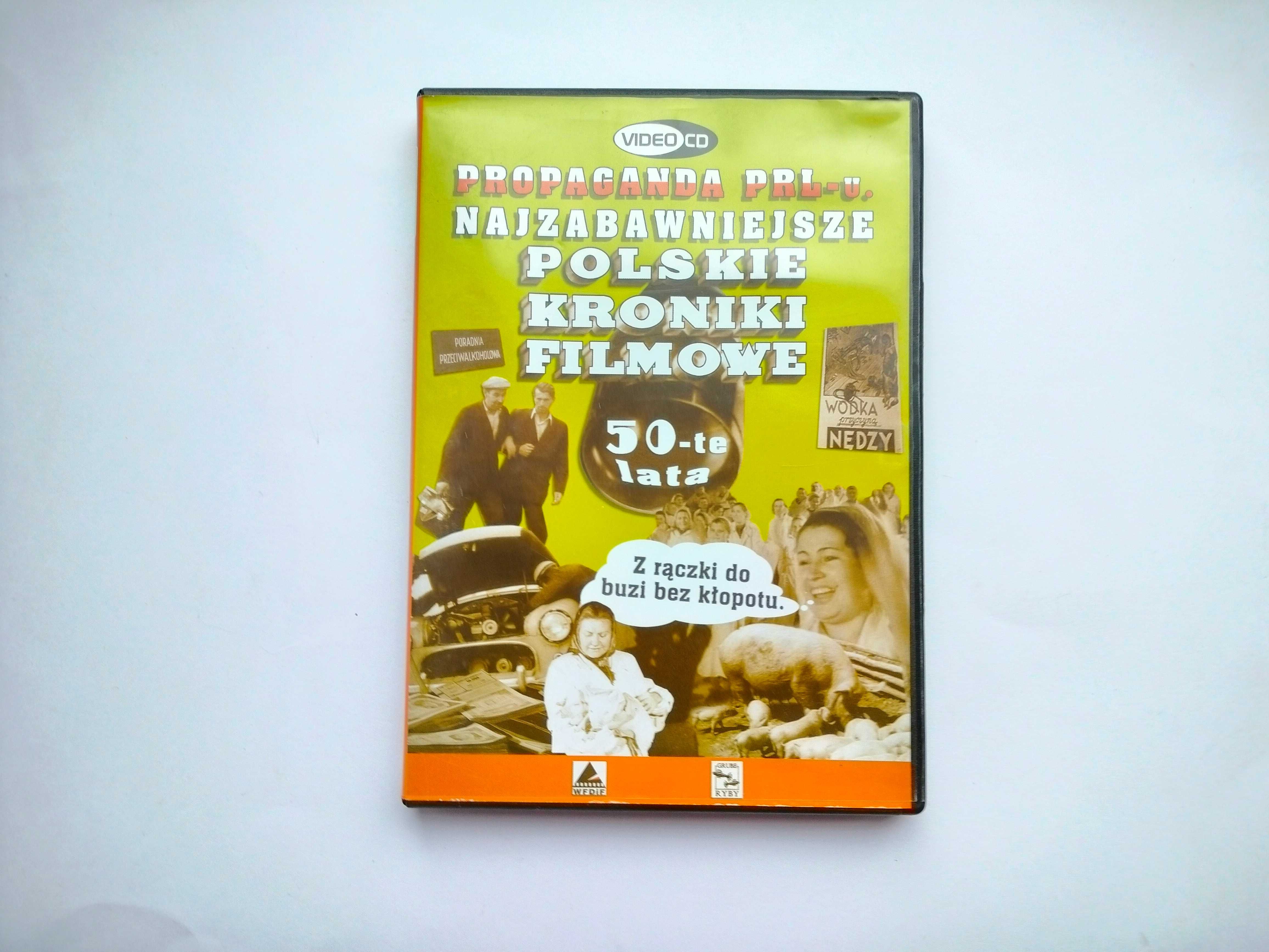 "Propaganda PRL-u" polskie kroniki filmowe. Lata 50-te płyta DVD