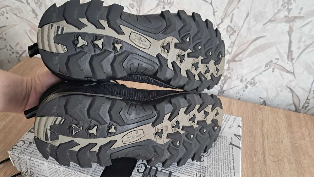 Черевики чоловічі Cmp Rigel Mid Trekking  Black 42р.устілка 27.8 см