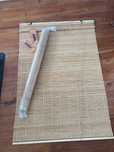 2x Estore de bambu 140x90 Novos