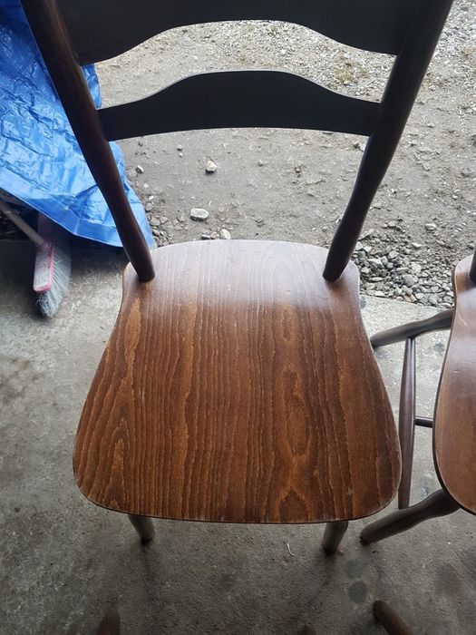 Krzesła gięte Radomsko prl