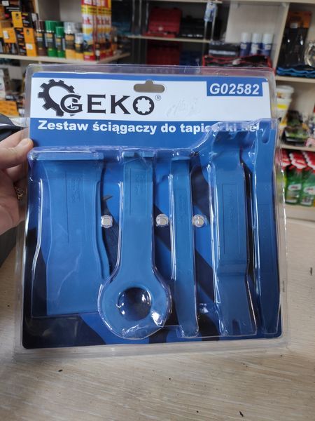 Набор съемников для обивки G02582 GEKO. Инструменты для снятия обшивки